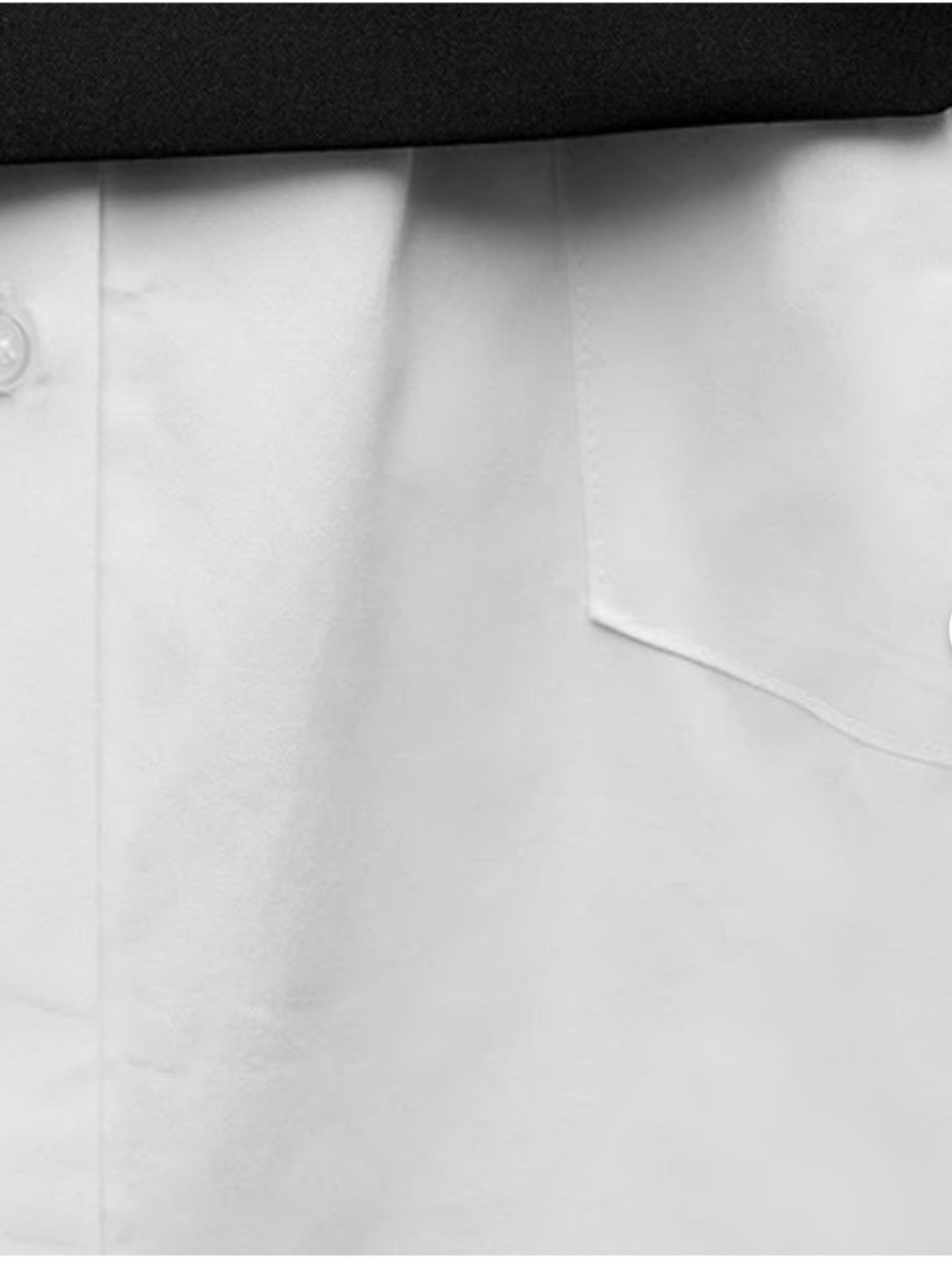 ZARA Contrast Poplin Midi Skirt, XL,GP1543 - Picture 4 of 6